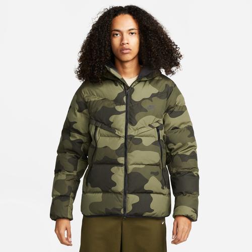 Nike Mens TF PL Field Jacket - Olive/Black Product Image