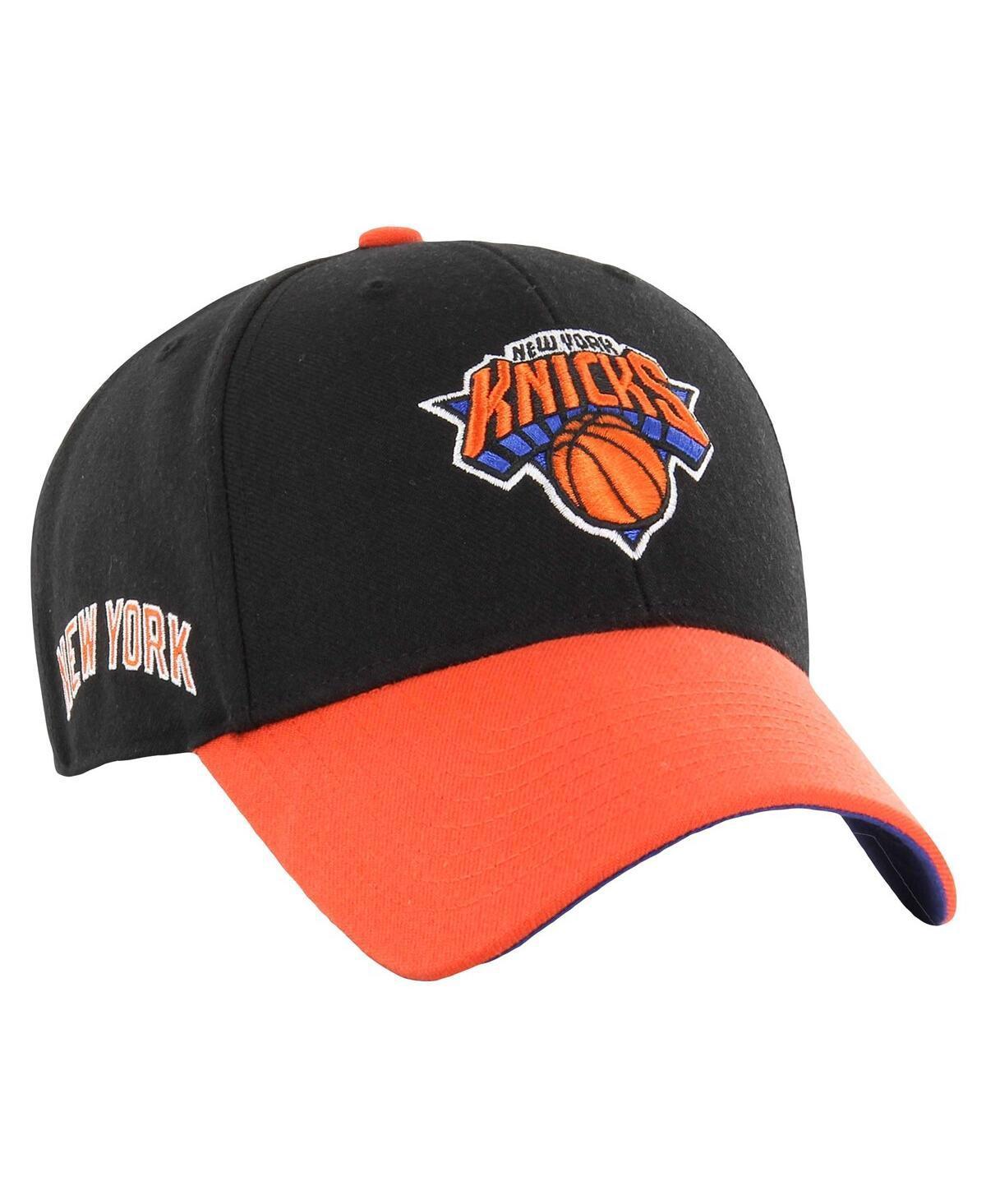 Mens 47 /Orange New York Knicks City Edition MVP Adjustable Hat Product Image