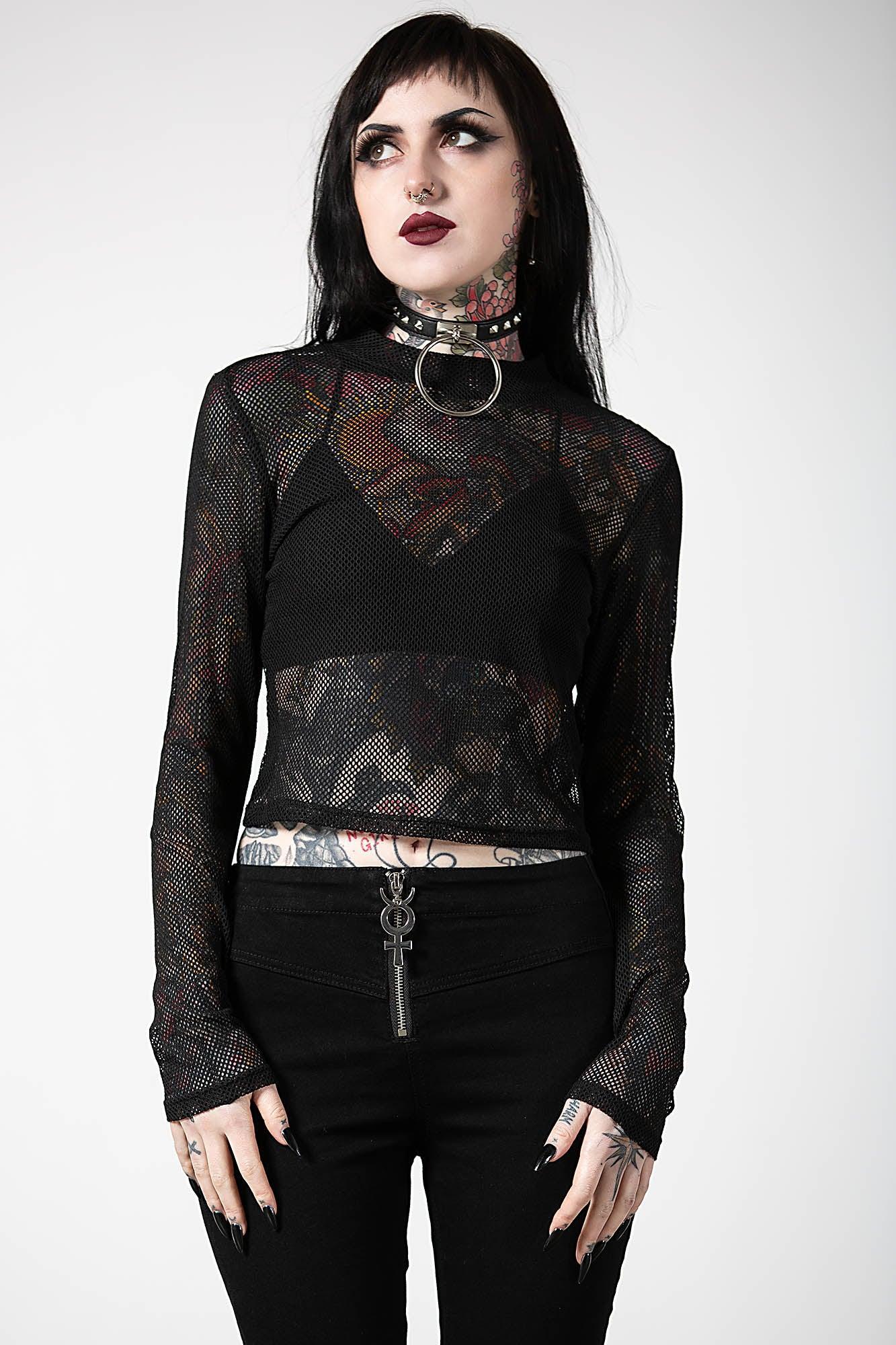 Planetary Party Mesh Top Female product image