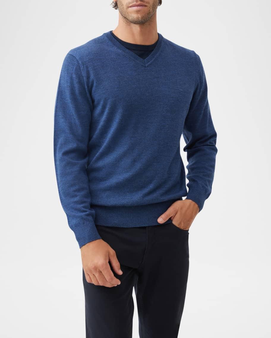 Men's Phoenix Wool V-Neck Sweater Product Image