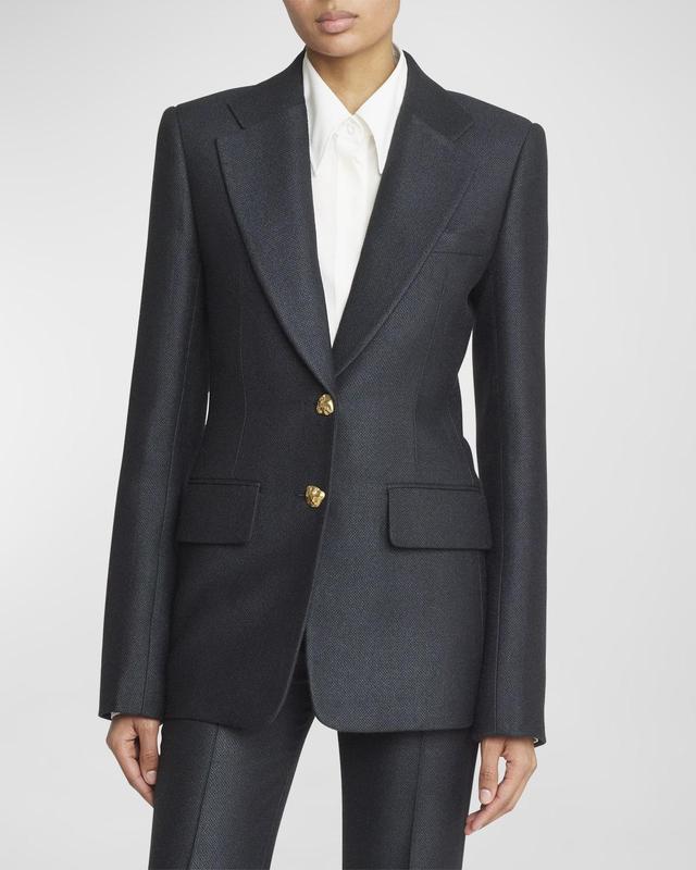 Chlo Tailored Wool & Cashmere Blazer Product Image