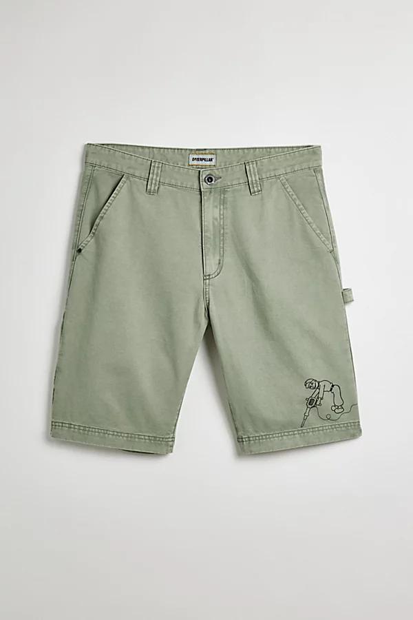 CAT. CAT Workman Doodles Twill Short Mens at Urban Outfitters Product Image