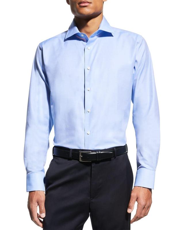 Mens Wrinkle-Resistant Solid Dress Shirt Product Image