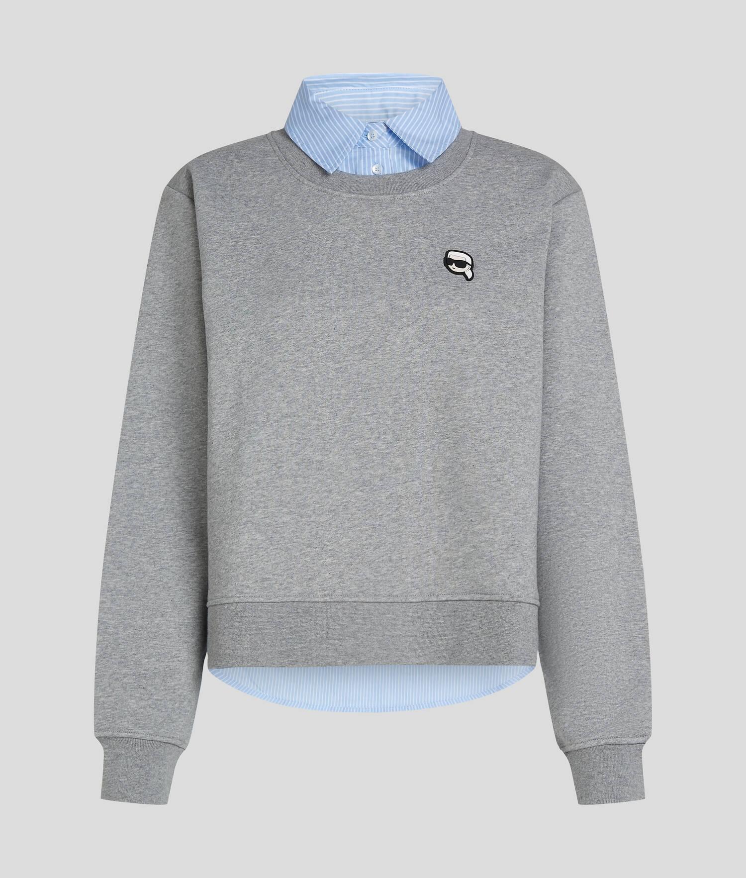 IKON FABRIC MIX SWEATSHIRT Product Image