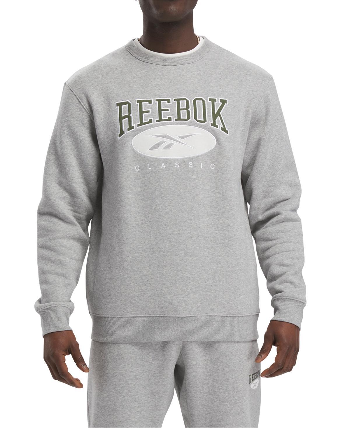 Reebok Mens Archive Crewneck Logo Sweatshirt Product Image