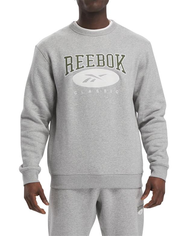 Reebok Mens Archive Crewneck Logo Sweatshirt Product Image