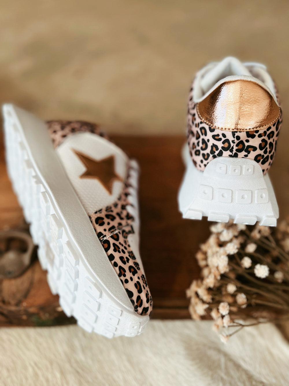 Smith Leopard Sneakers Product Image