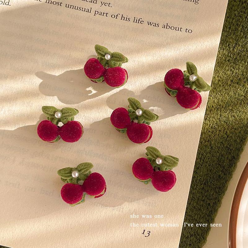 Cherry Mini Hair Claw / Set Product Image