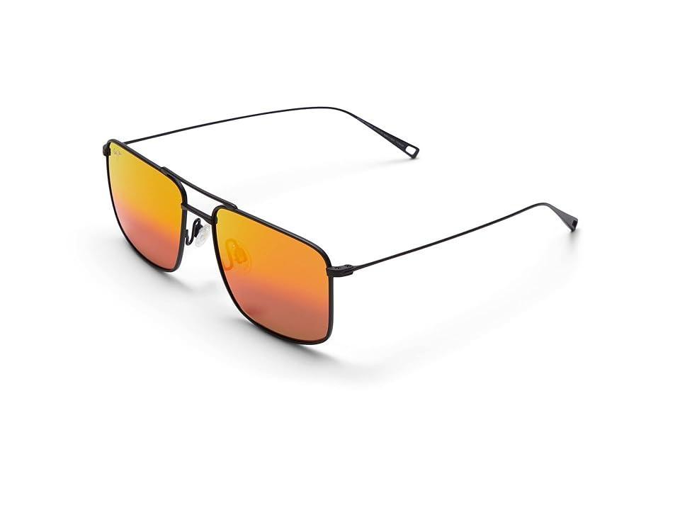 Maui Jim Aeko (Matte /Hawaii Lava) Fashion Sunglasses Product Image