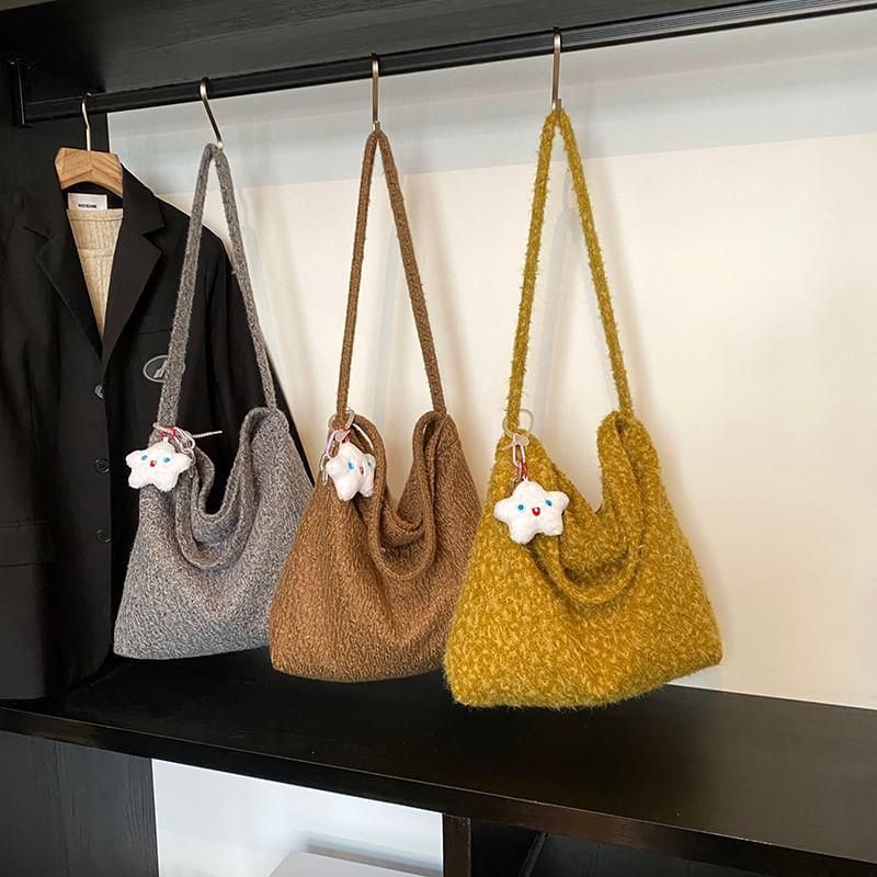 Plain Woolen Tote Bag Product Image