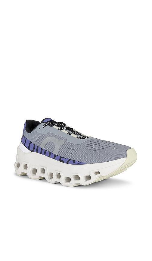 On Cloudmonster Sneaker in Grey. Size 10, 11, 5.5, 6, 6.5, 7, 7.5, 8, 8.5, 9, 9.5. Product Image