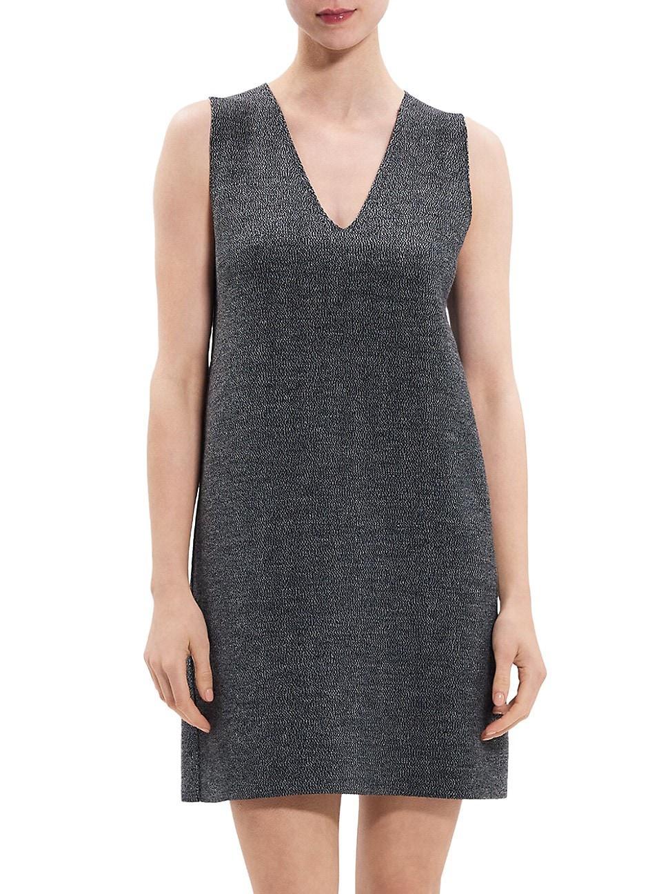 Womens Merino Wool Shift Minidress Product Image