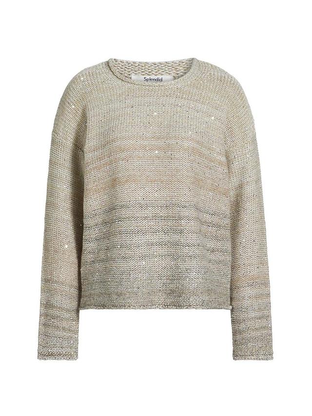 Womens Elsa Sequin Sweater Product Image