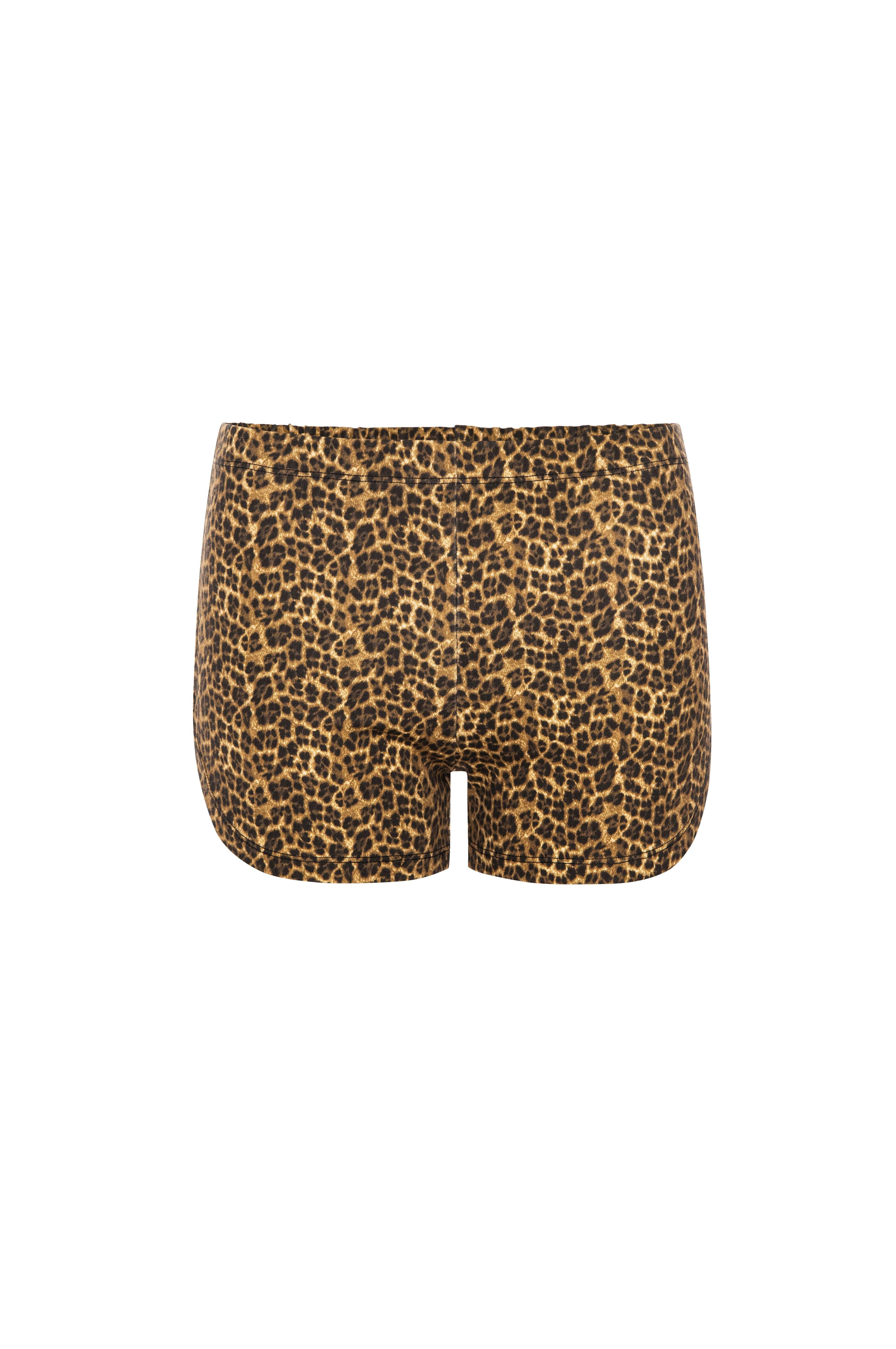 BOOTY SHORT - LEOPARD Product Image