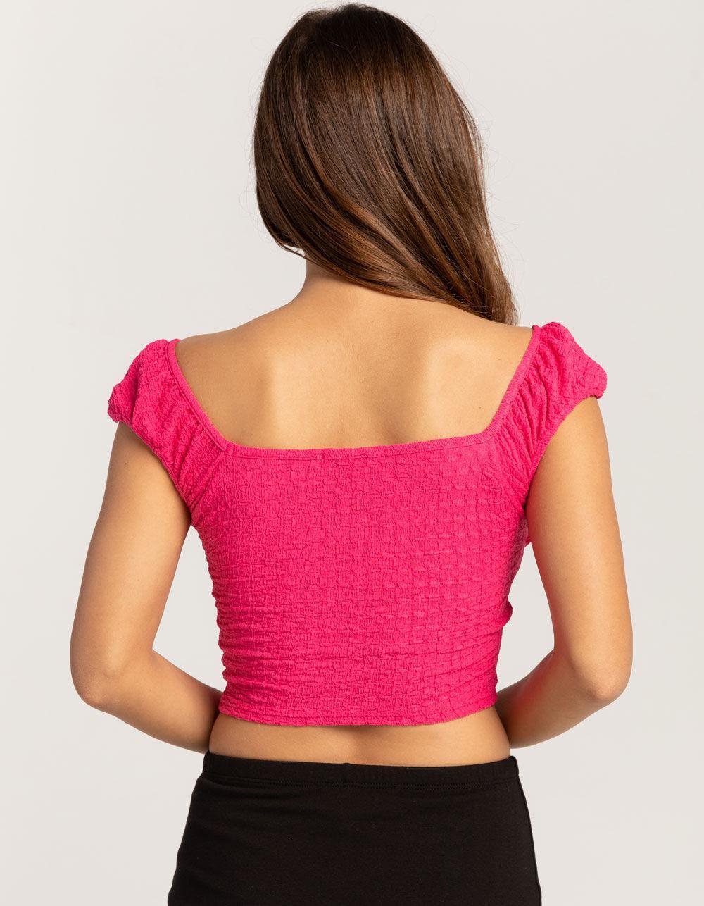 RSQ Womens Texture Top Product Image