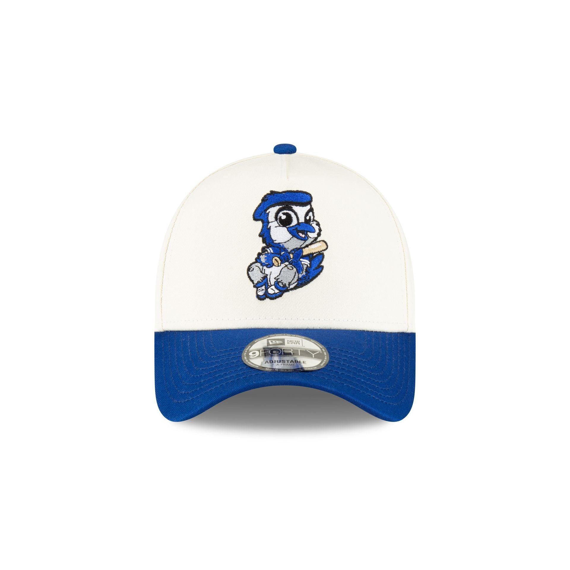 Toronto Blue Jays Mini Mascot 9FORTY A-Frame Snapback Hat Male Product Image