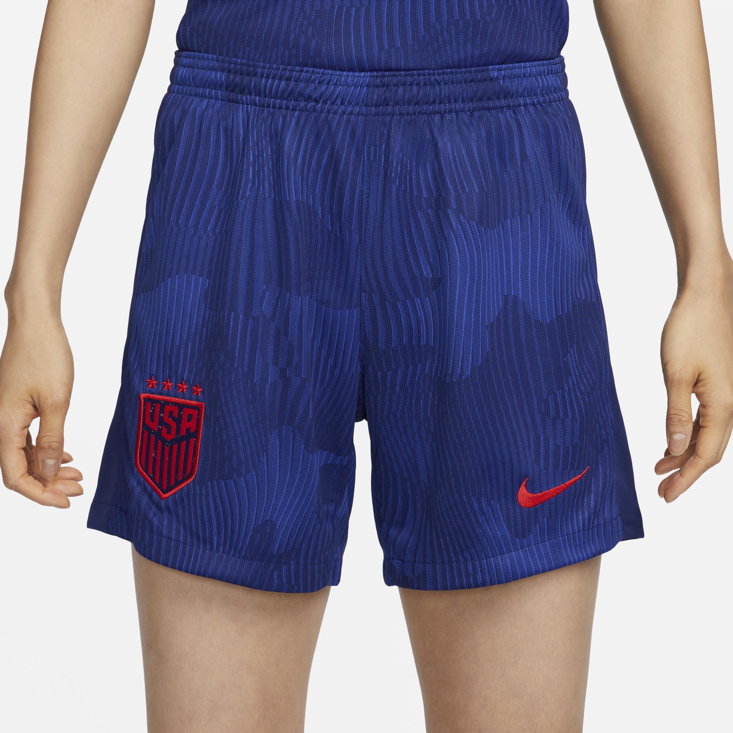 Womens Nike Blue Uswnt 2023 Away Stadium Shorts Product Image