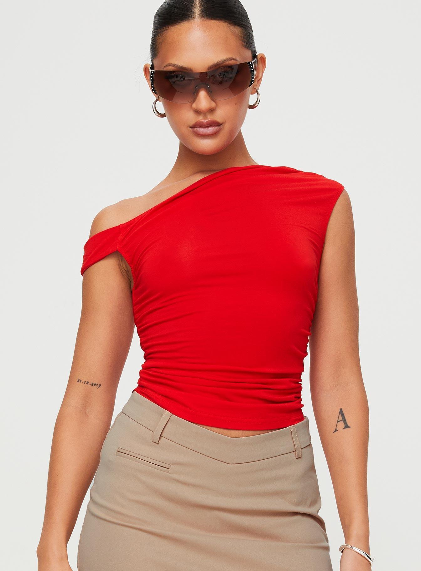 Beller Top Red Product Image