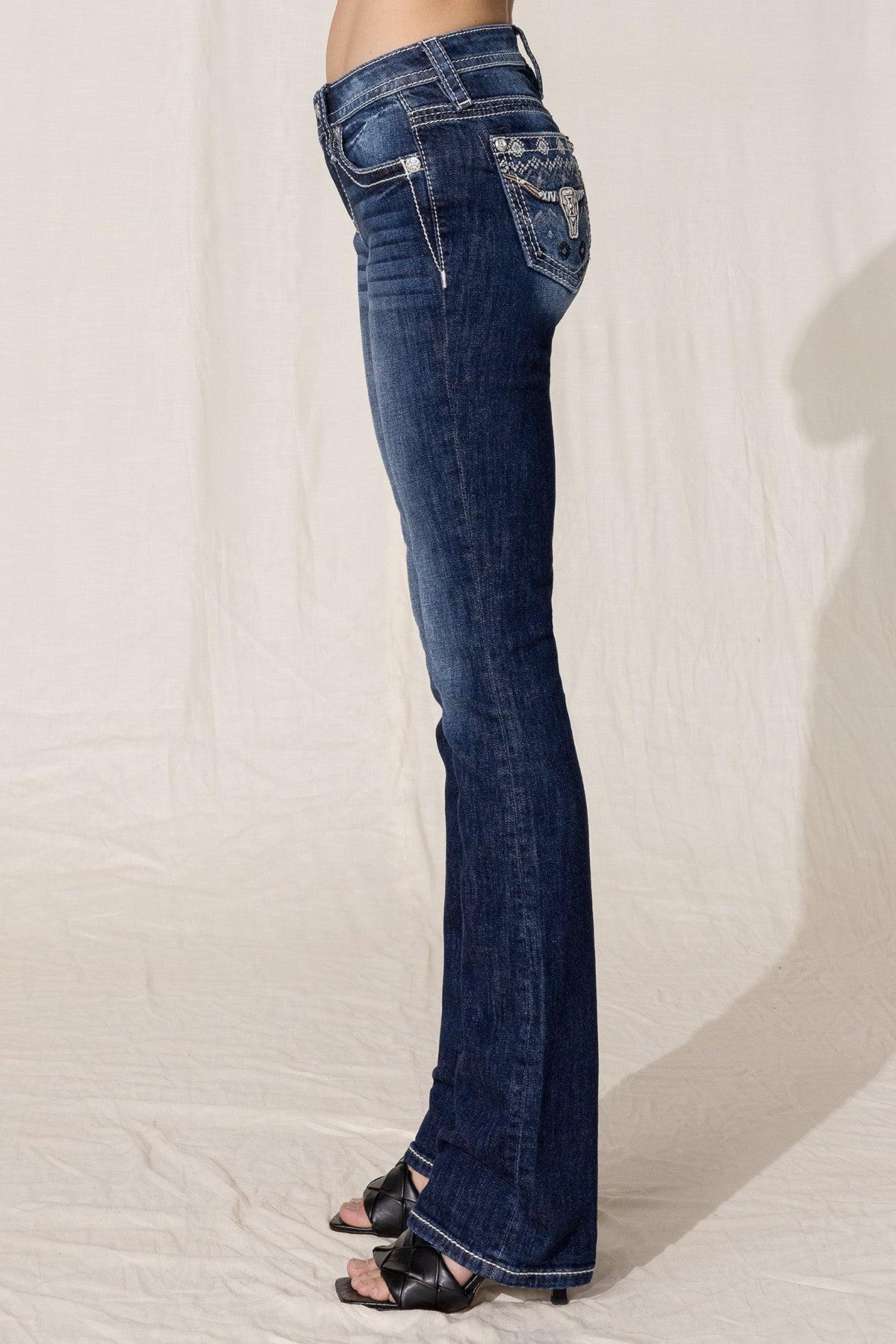 Simply Steer Head Bootcut Jeans Product Image