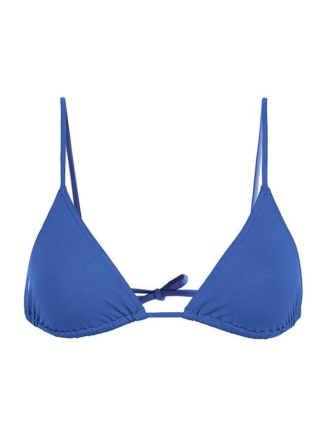 Womens Mouna Triangle Bikini Top Product Image