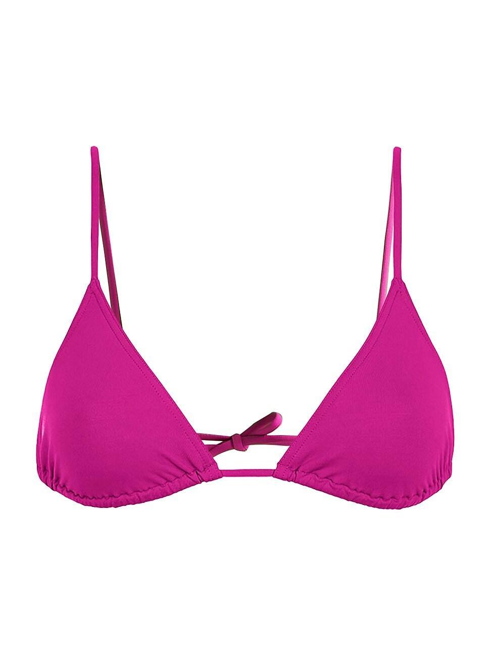 Womens Mouna Triangle Bikini Top Product Image