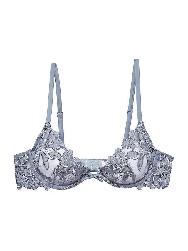 Womens Lace Plunge Demi Bra Product Image