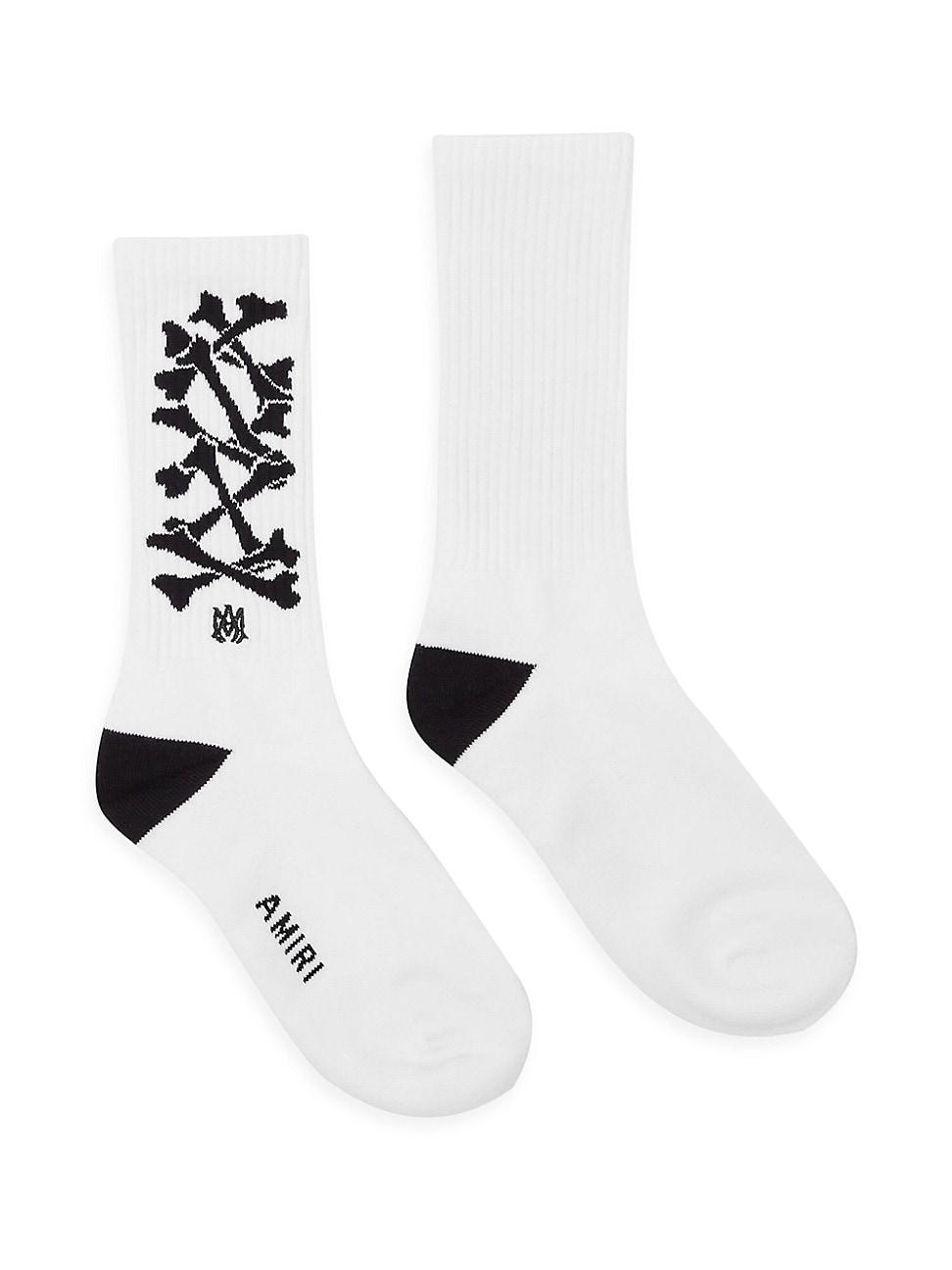 Mens Bones Cotton-Blend Sock Product Image