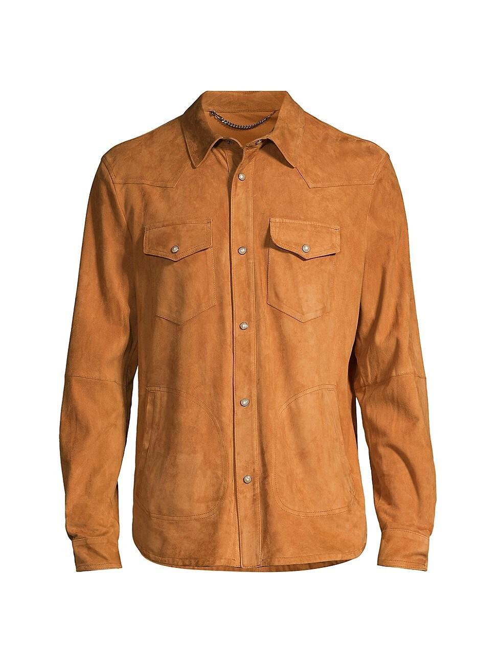 Mens Ultrasoft Suede Overshirt Product Image