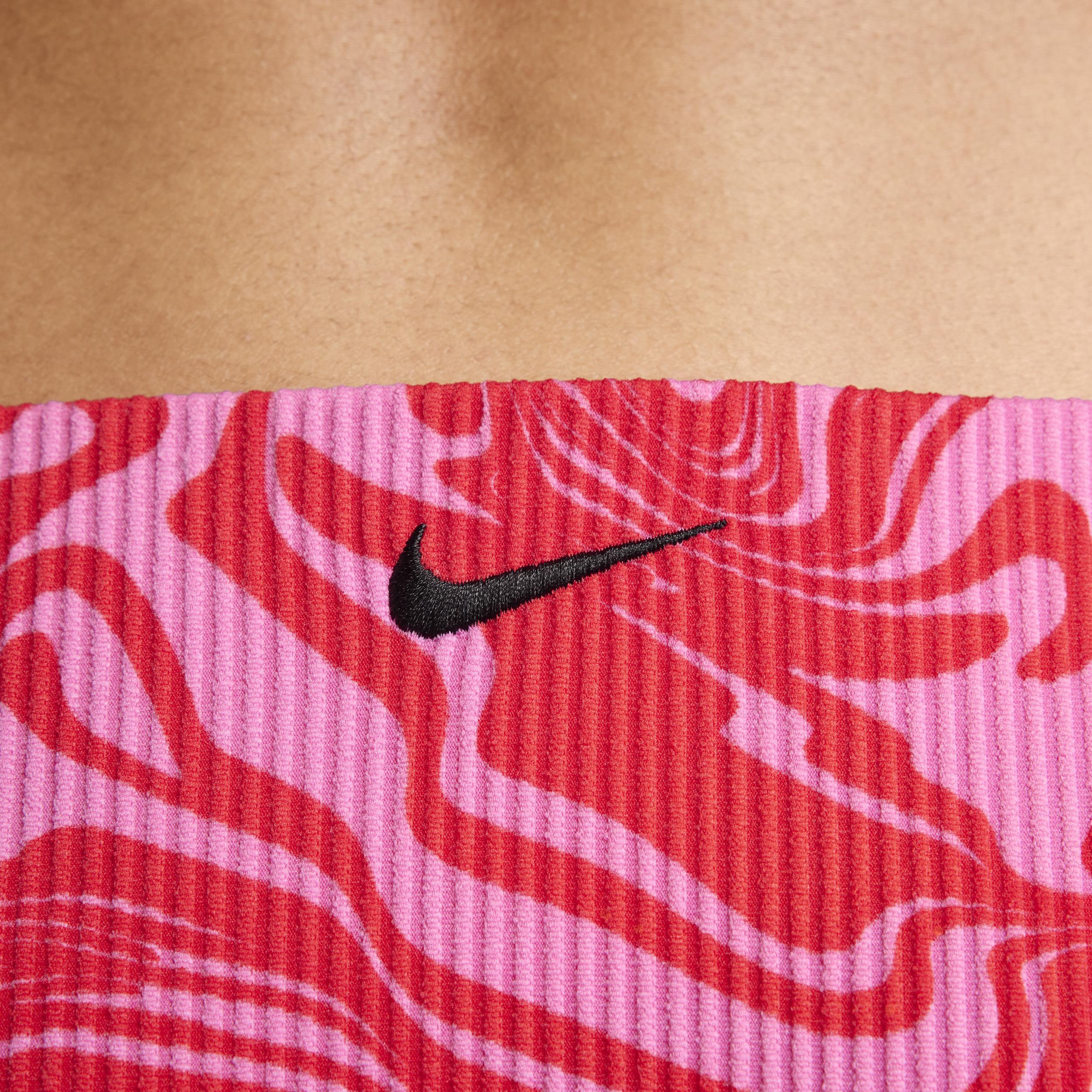 Nike Women's Swim Swirl String Bikini Bottom Product Image