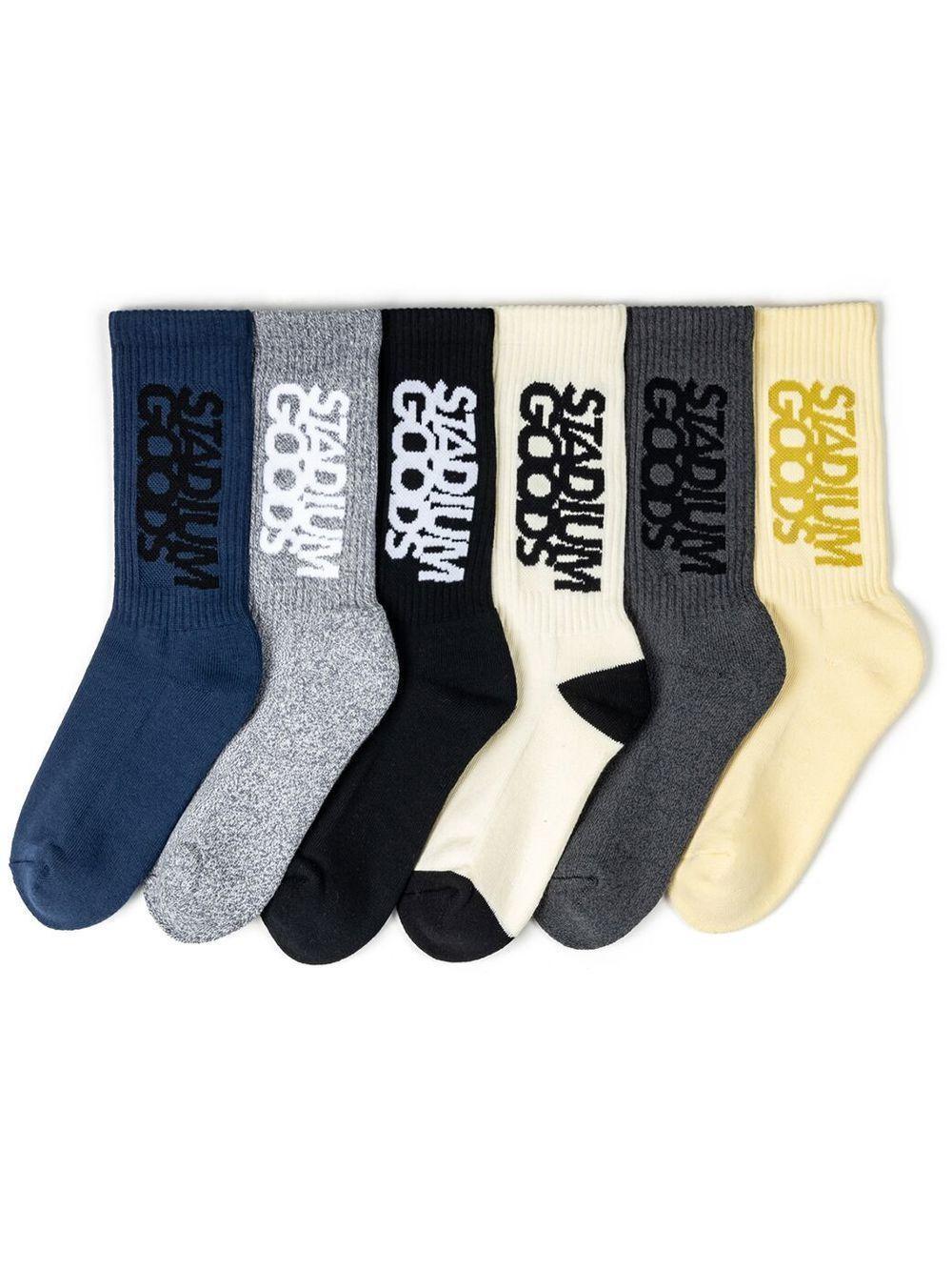 logo-print socks pack Product Image