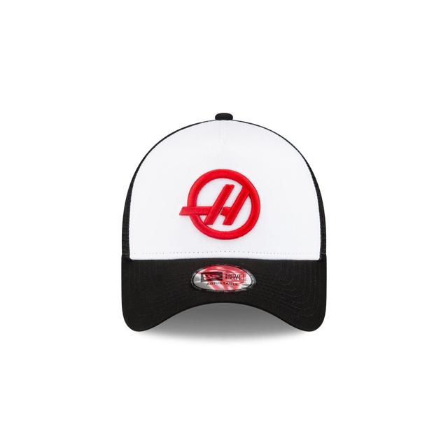 Haas F1 Team 9FORTY A-Frame Trucker Hat Male Product Image