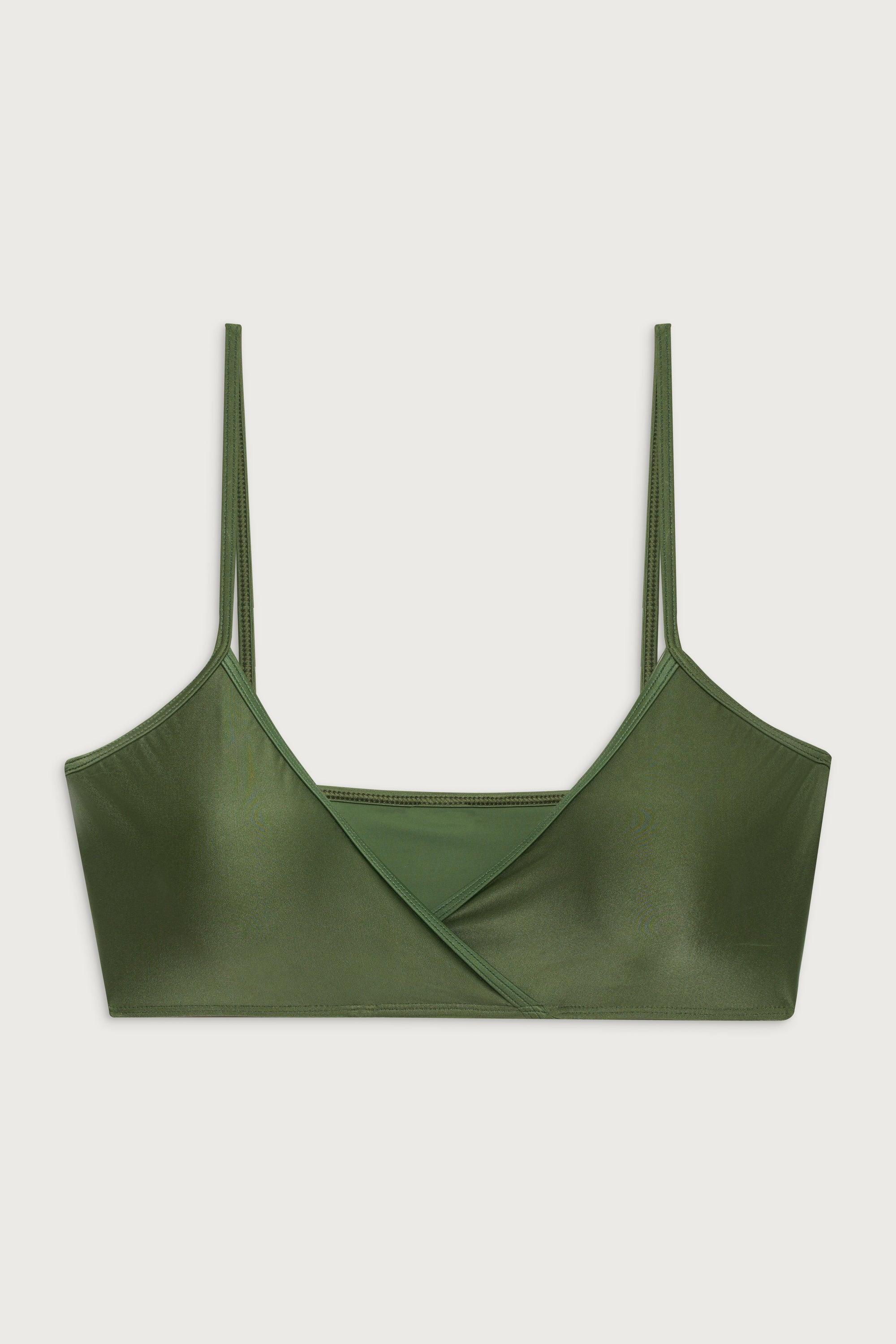 Clairo Shine Bralette Bikini Top - Sea Moss Product Image