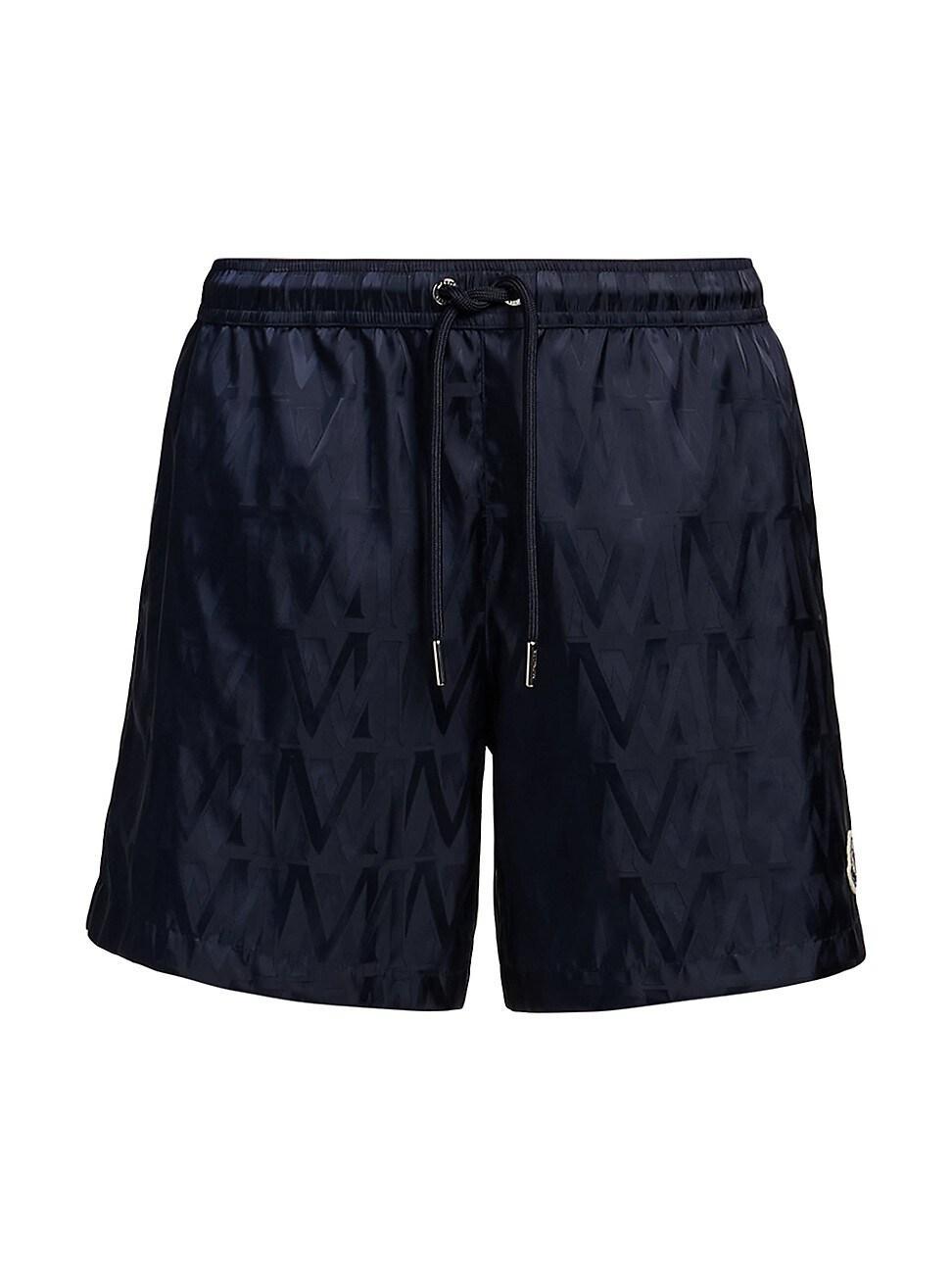 Mens Monogram Drawstring Swim Shorts Product Image