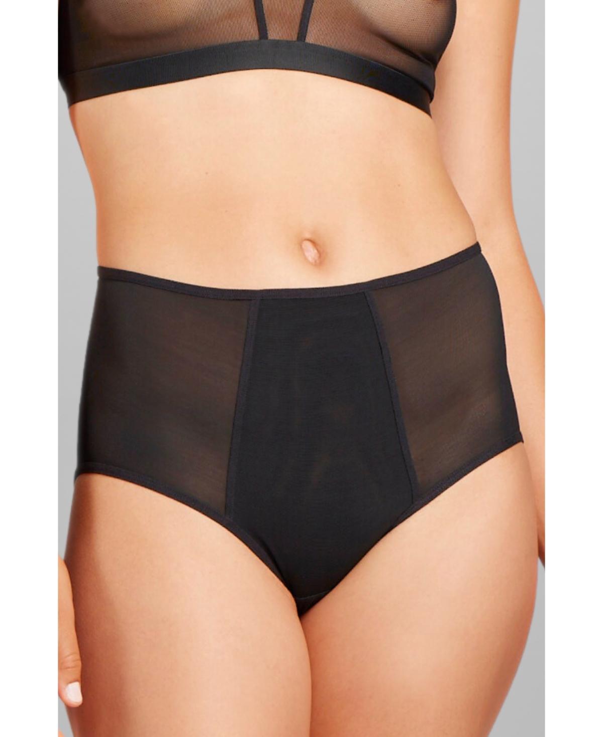 Siella Womens Power Mesh High Waist Brief Product Image