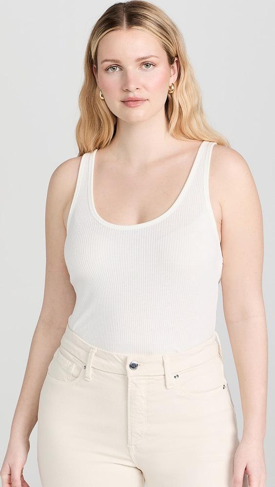 Good American Crop Cut Tank | Shopbop Product Image