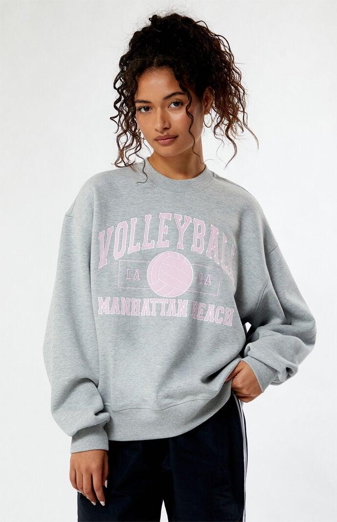 Women's Volleyball Crew Neck Sweatshirt Product Image