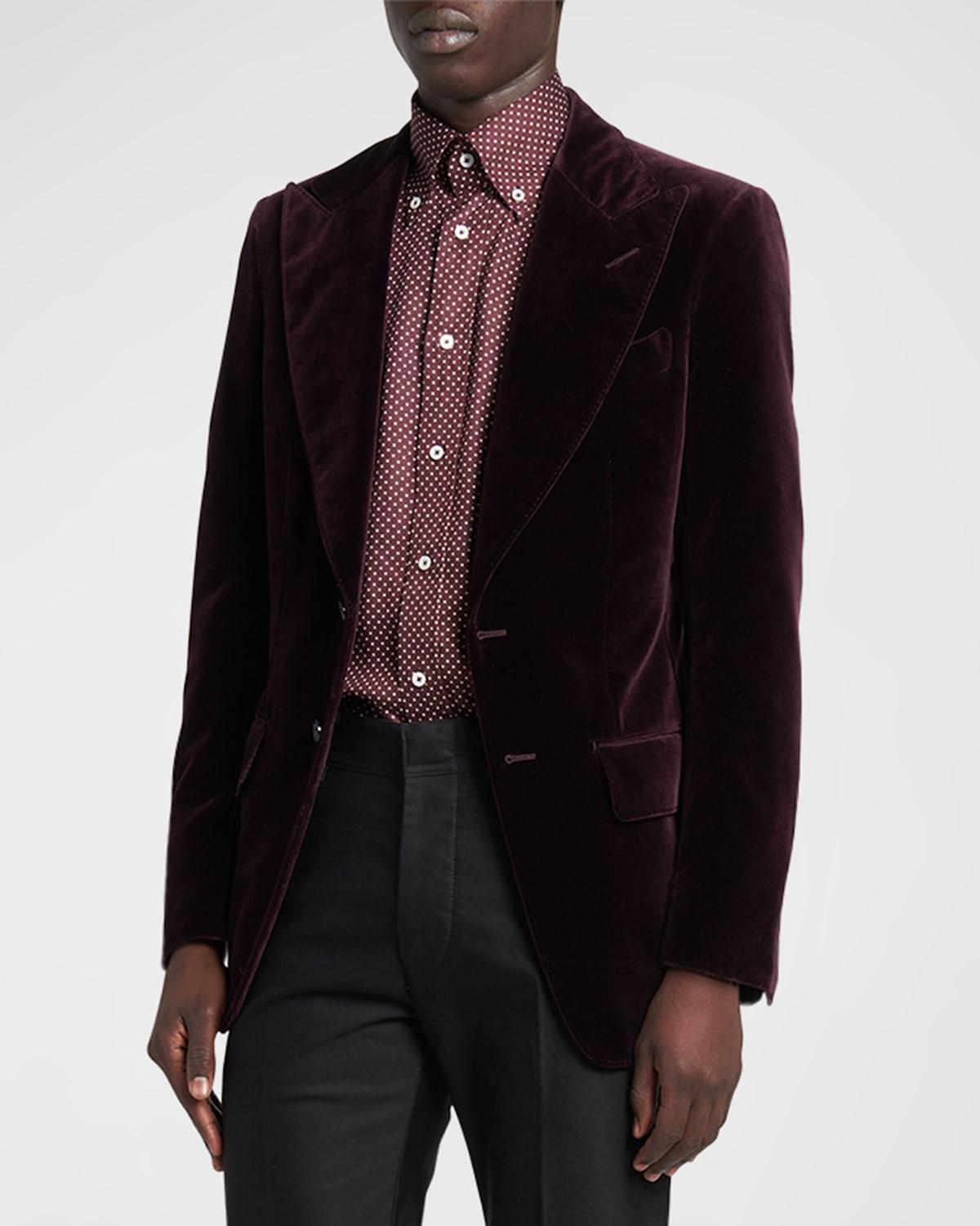 Mens Atticus Compact Velvet Dinner Jacket Product Image