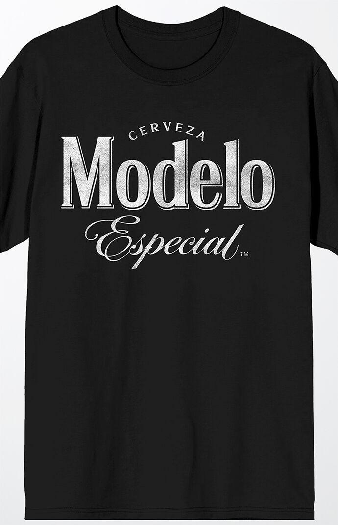 Men's Modelo Classic Logo T-Shirt - Product Image