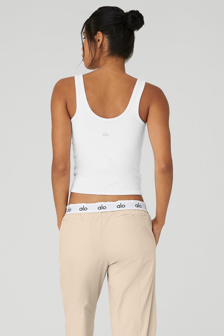 Seamless Chosen Tank - White Product Image