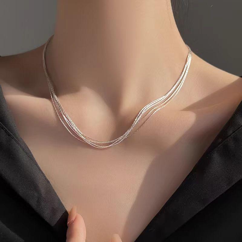 Layered Chain Necklace Product Image