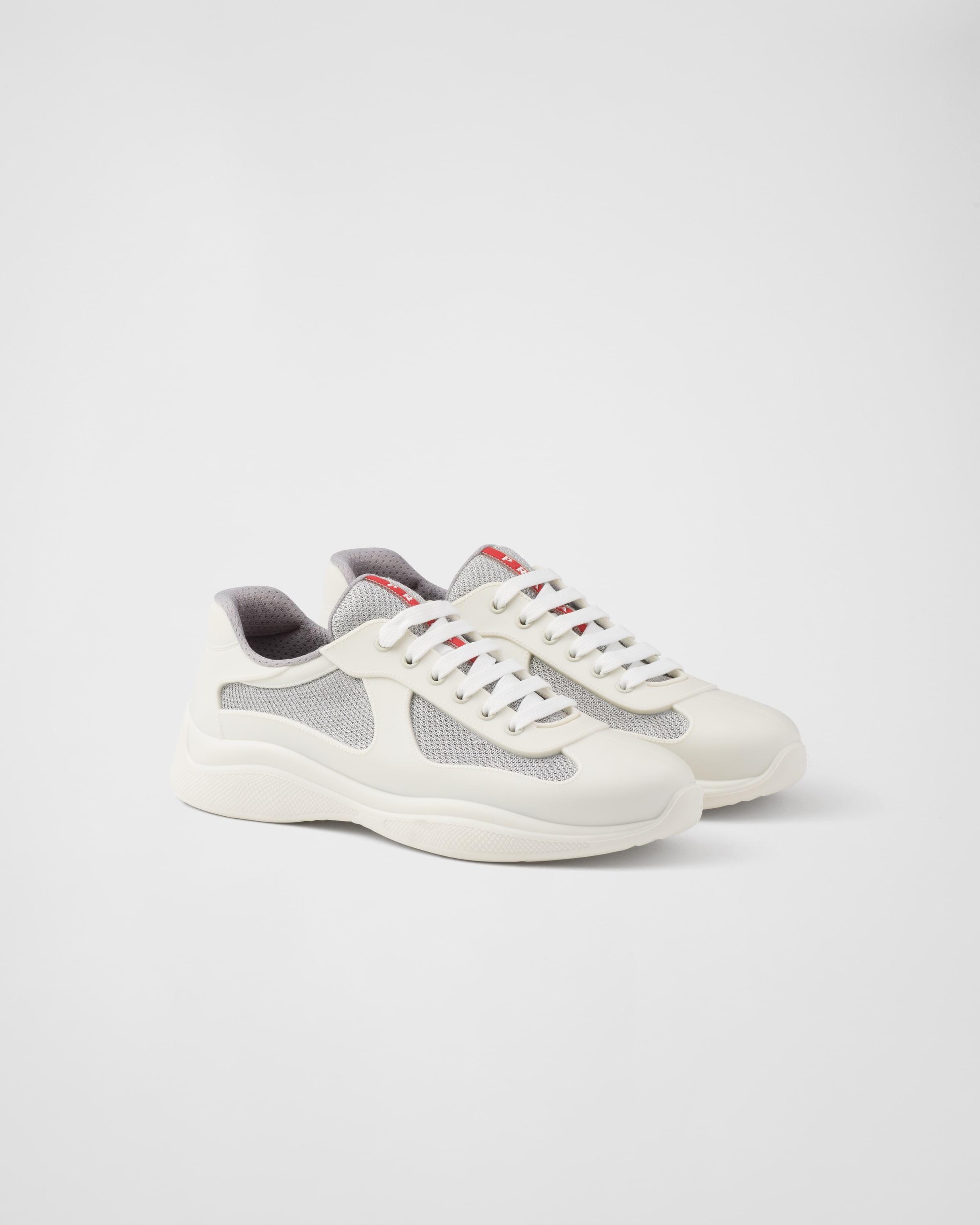 Prada America's Cup Soft rubber and bike fabric sneakers Product Image