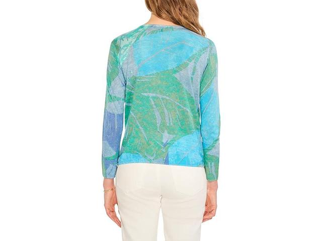 NIC+ZOE Full Bloom Sweater Multi) Women's Clothing Product Image