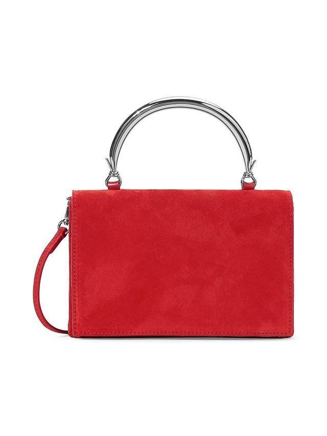 Womens Arc Suede Top Handle Bag Product Image