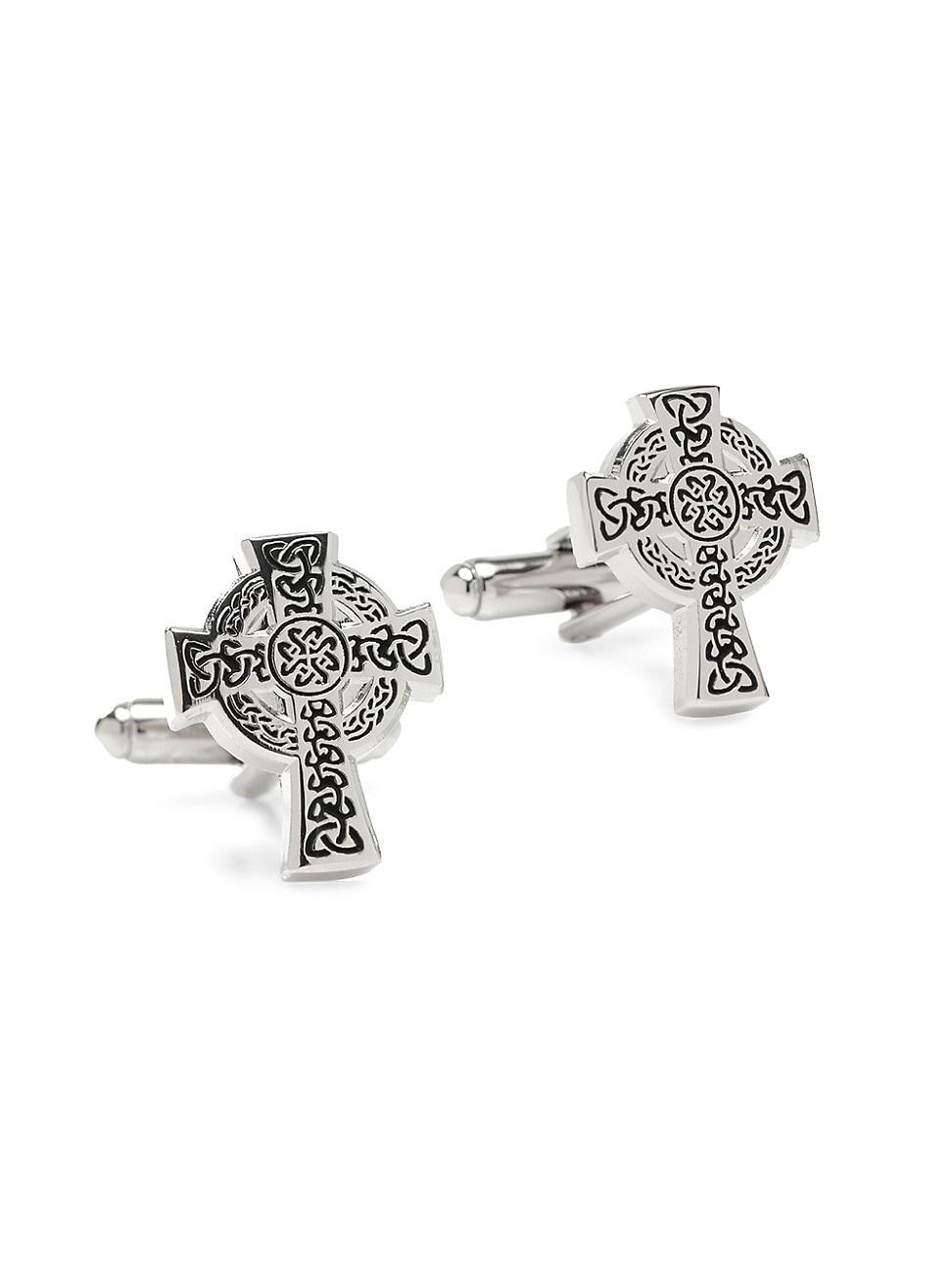 Mens Cross Cufflinks Product Image