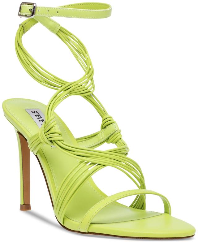 Steve Madden Womens Lele Ankle-Wrap Stiletto Dress Sandals Product Image