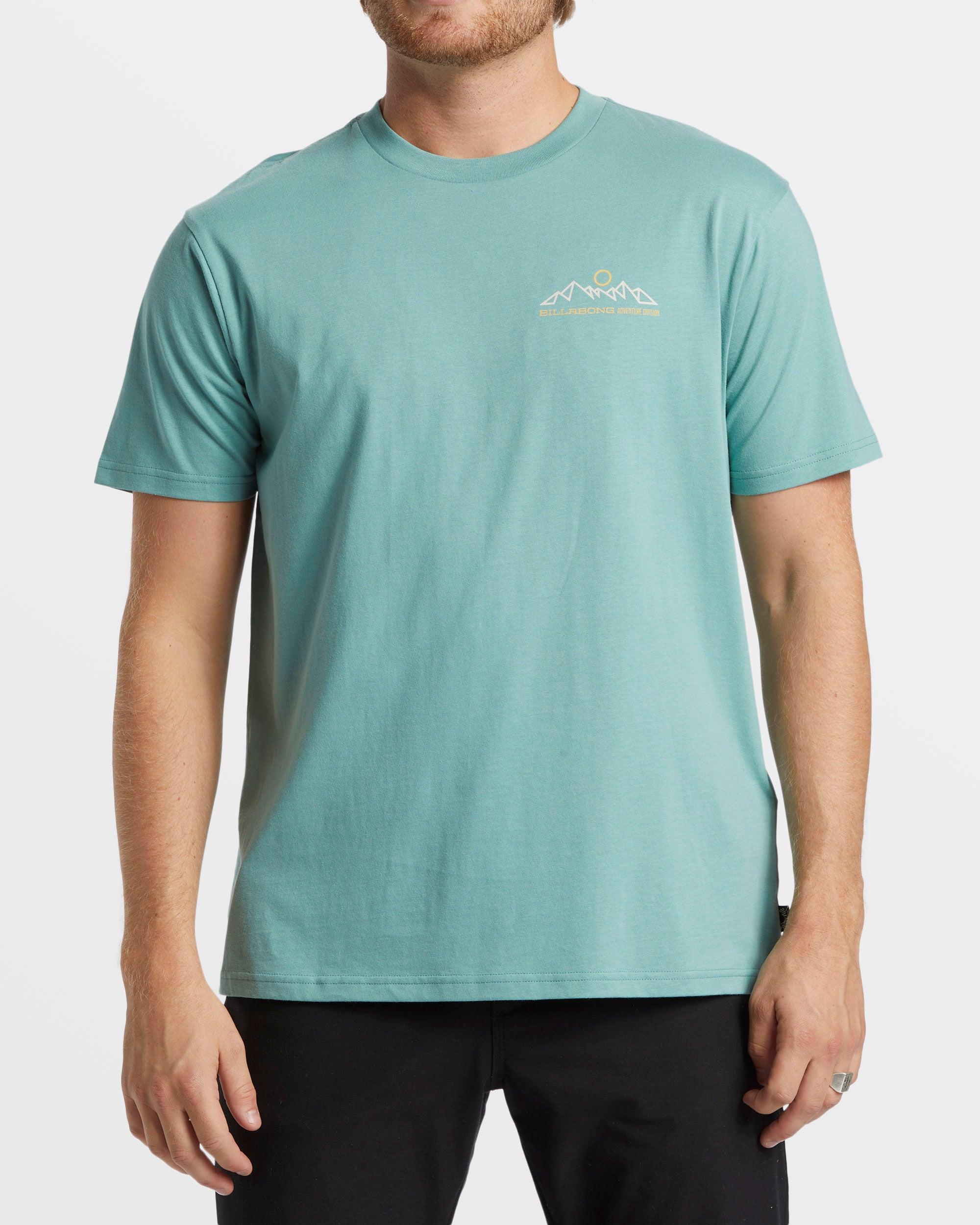 Range T-Shirt - Dusty Teal Male Product Image