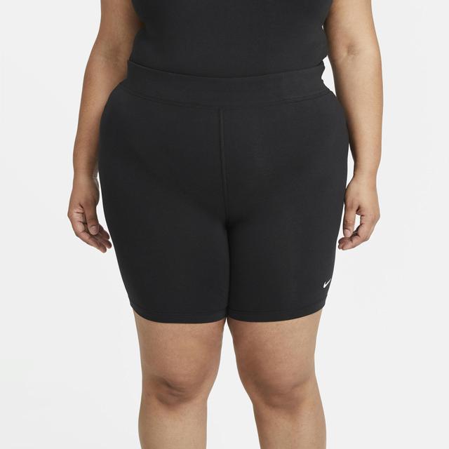 Women's Nike Sportswear Essential Mid-Rise Bike Shorts (Plus Size) Product Image