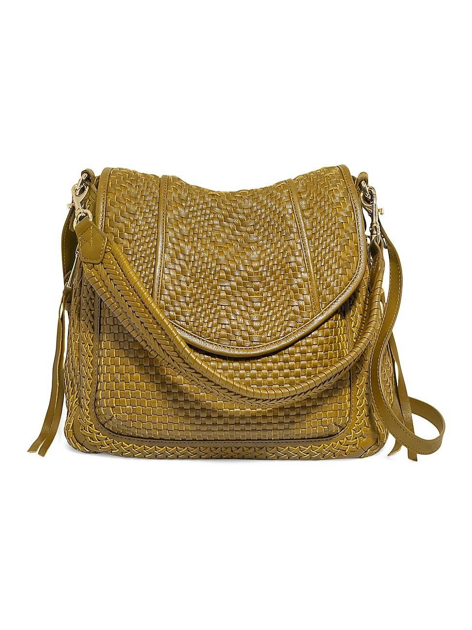 Aimee Kestenberg All For Love Woven Leather Shoulder Bag Product Image