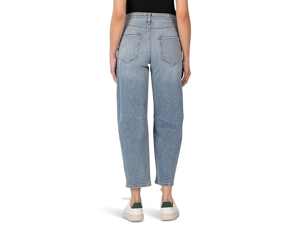 KUT from the Kloth Ashley High-Rise Slouchy Barrel Straight Leg in Decency (Decency) Women's Jeans Product Image