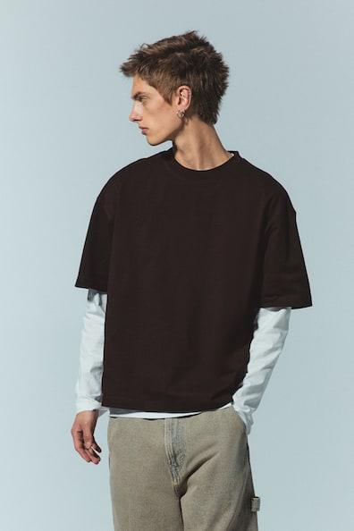 Oversized Fit Cotton T-shirt Product Image